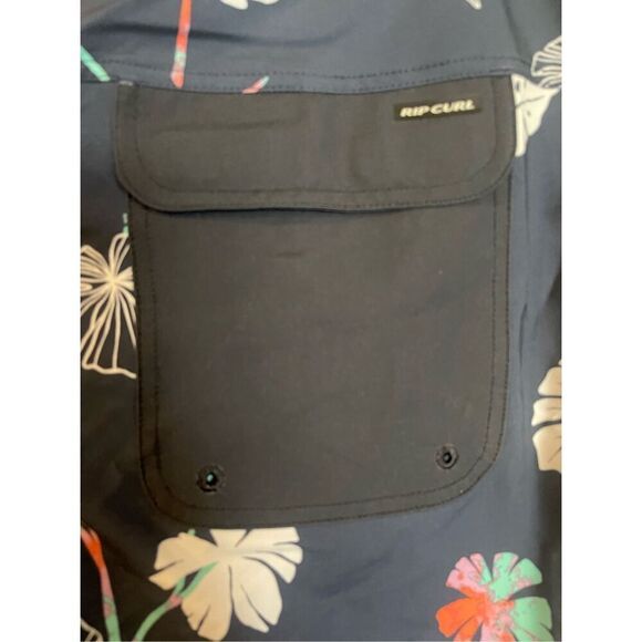 New Rip Curl Mens Navy Blue Mirage Ultimate Stretch Boardshorts Size 34 - Picture 12 of 12